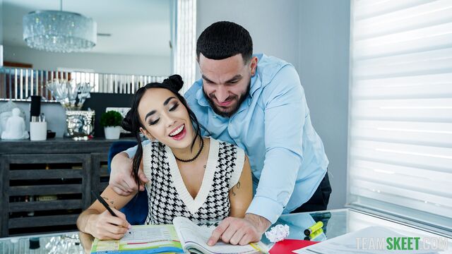 Doggystyle video with conquering Gaby Ortega from TeamSkeet Labs