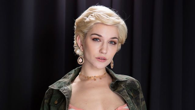 Skye's legs on shoulders xxx