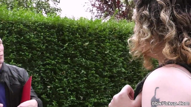 BBW Pickup featuring puss's bbw pickup scene