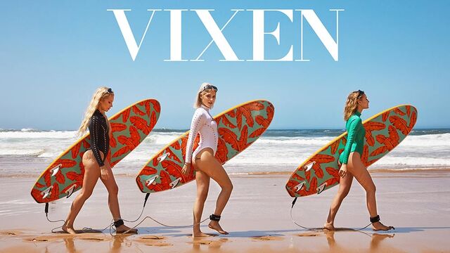 Vixen featuring Bella Spark and Kelly Collins's missionary sex