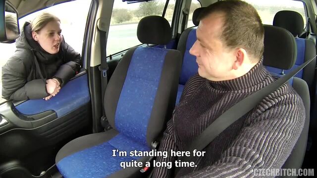 Czech Bitch - reverse cowgirl action