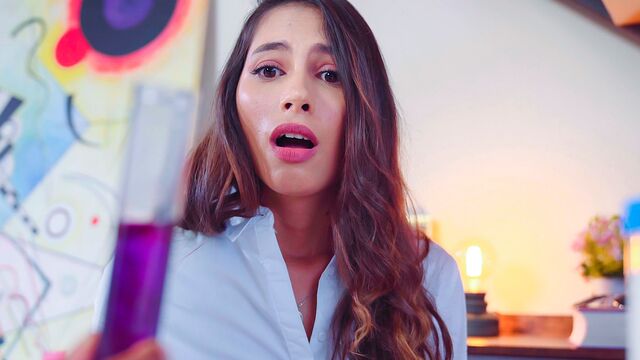 Baby's standing cowgirl action