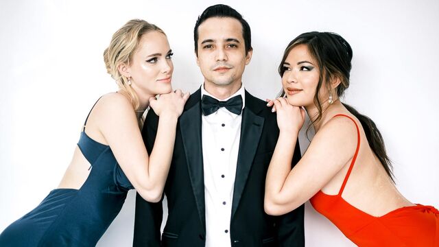 Riley Jean and Scarlett Alexis's blowjob scene by TeamSkeet Features