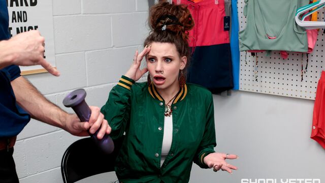 Shoplyfter featuring Indica Flower's thief porn