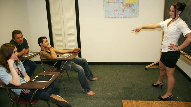 Stylish Cheyenne's big ass trailer