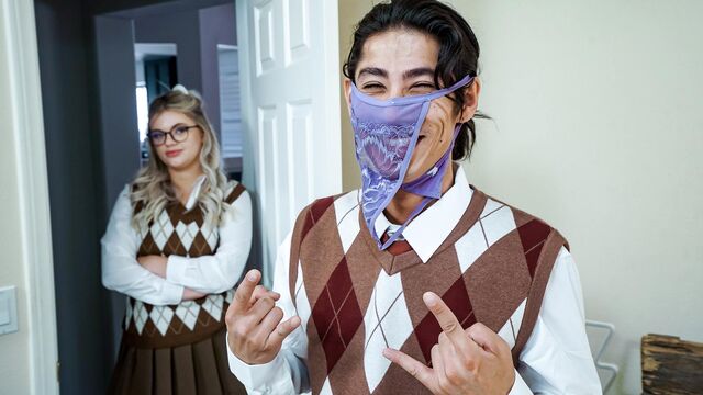 Ingenious Brittany's doggystyle action