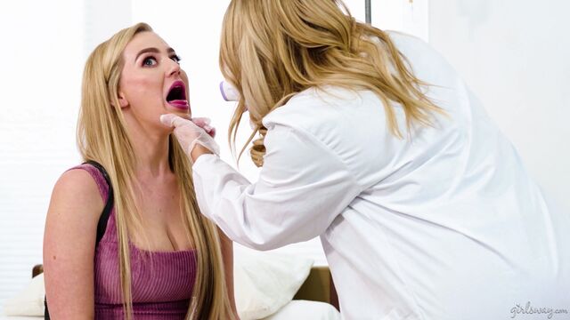 Erotic Candice Dare and Blake Blossom's bed movie