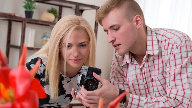 Modest Alina's amateur dirt