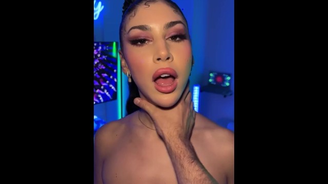 Brilliant Queenie's busty video