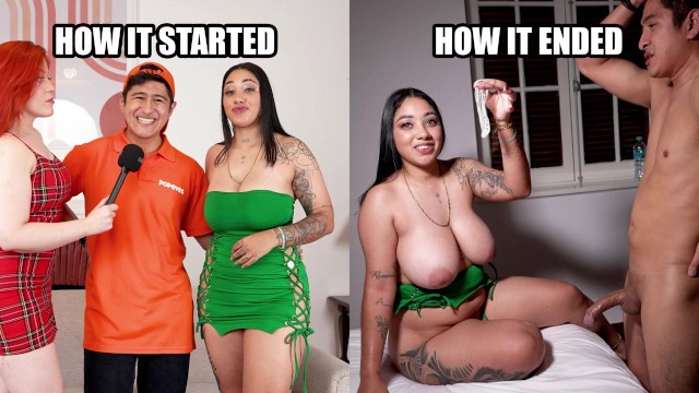 Milky Peru - brunette action