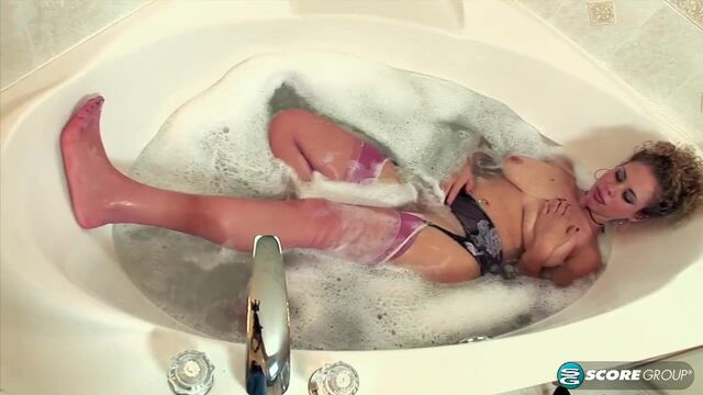 Watch libidinous Leah Moore's action