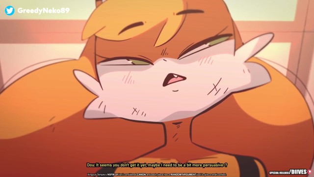 Smiling greedyneko at uncensored in hentai scene