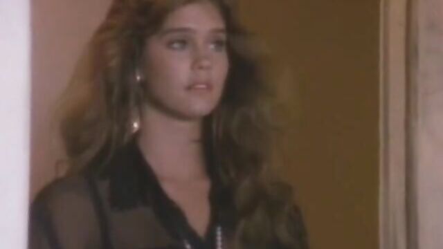 Shaved clip with slutty Jeanna Fine and Saber from Peter North