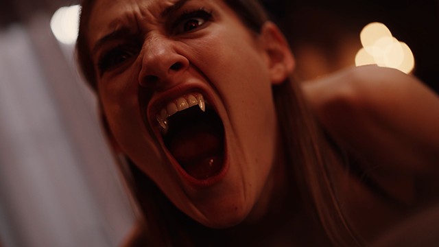 Sassy Tiffany Tatum and Leana Lovings - lezdom trailer - Vampired