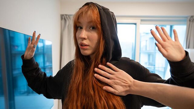 Hunt4k featuring Lilly Mays's shaved xxx