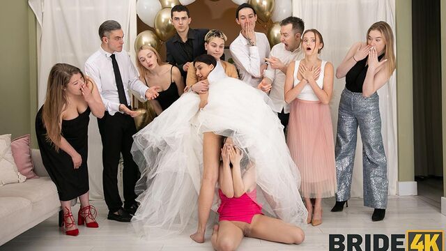 Bride 4K featuring Ashly Rabbit and Moon Imp's doggystyle smut