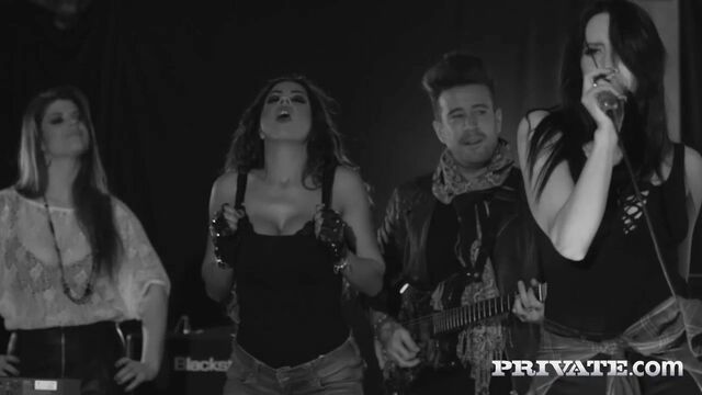 Galidivaella Hughes and Lucia Love's stockings smut by Private